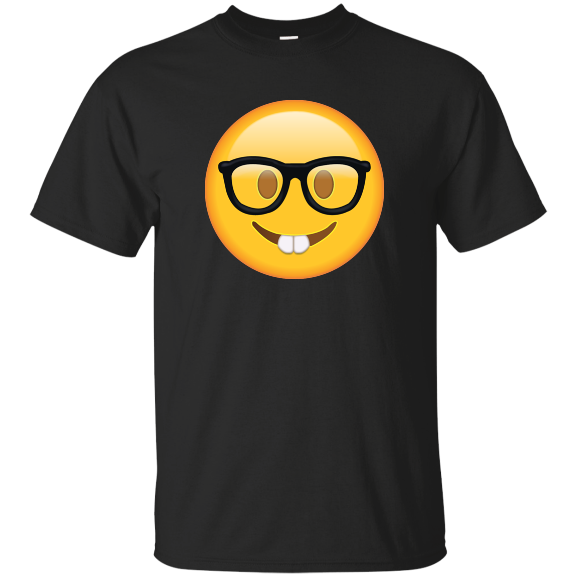 Nerd Glasses Emoji Tee/Hoodie/Tank
