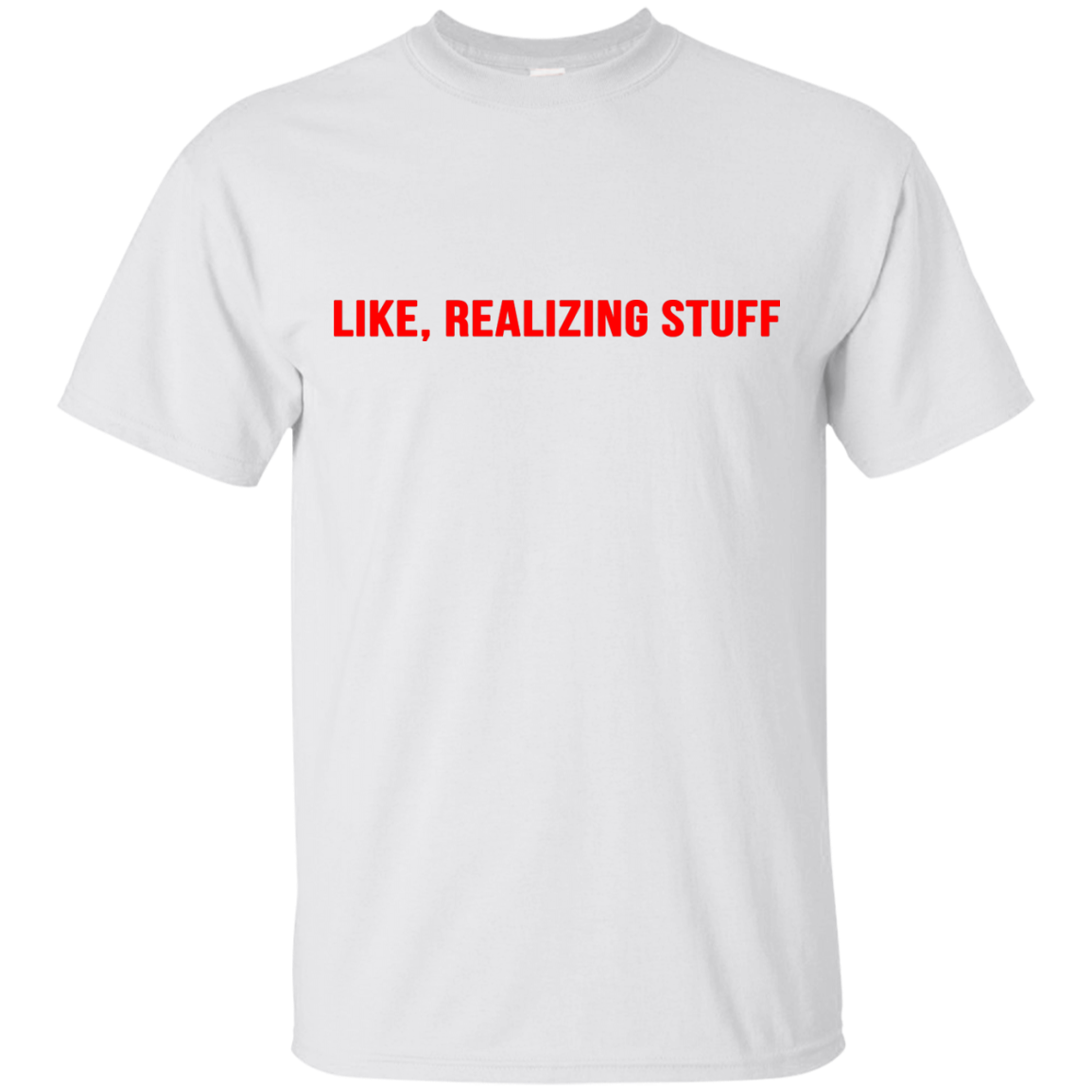 Like, Realizing stuff t-shirt, sweater, hoodie