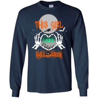 This girl loves Halloween shirt, tank, hoodie