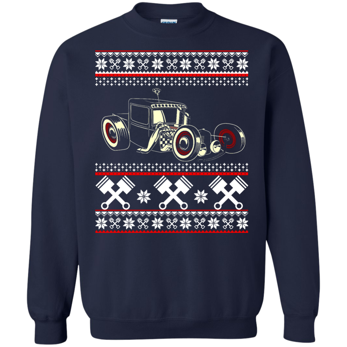 Hot Rod Christmas Sweater, Shirt, Hoodie