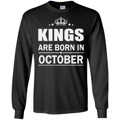 Kings are born in October Shirt, Hoodie, Tank