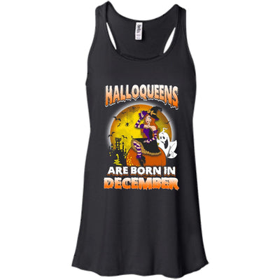 Halloqueens are born in December shirt, hoodie, tank