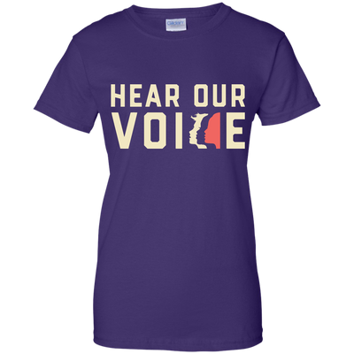 Women's March: Hear our voice shirt