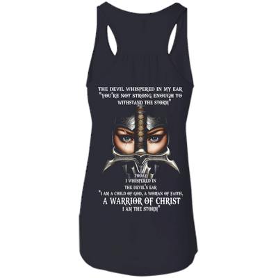 Woman Warrior: The devil whispered in my ear shirt, hoodie, tank