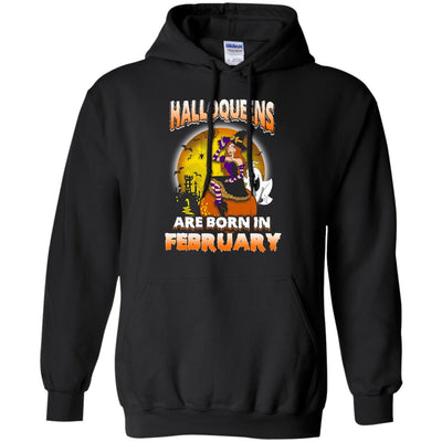 Halloqueens are born in February shirt, hoodie, tank