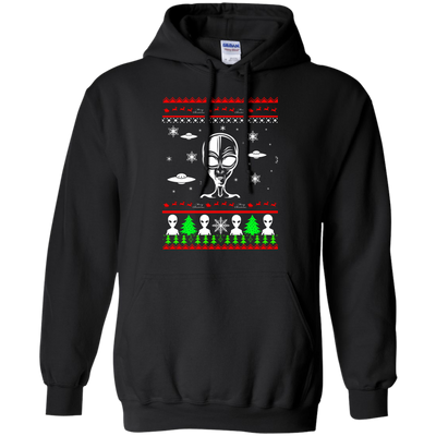 Alien Ugly Christmas Sweater, Funny Alien Christmas Sweater, Shirt