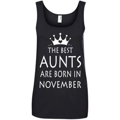 The best Aunts are born in November shirt, tank, sweater