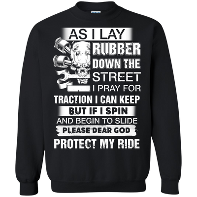 As I lay rubber down the street t-shirt, hoodie, long sleeve