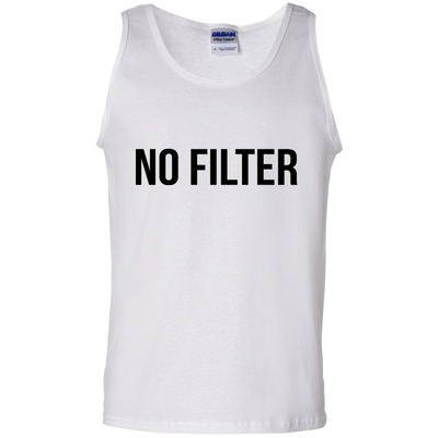 No Filter shirt, sweatshirt, racerback tank