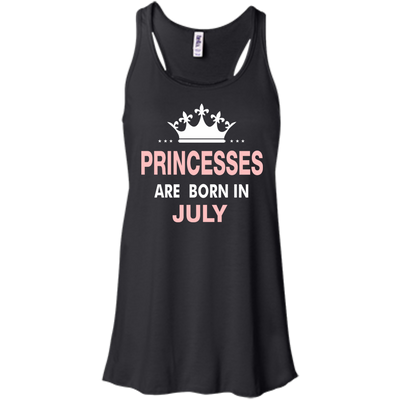 Princesses Are Born in July Shirt, Hoodie, Tank