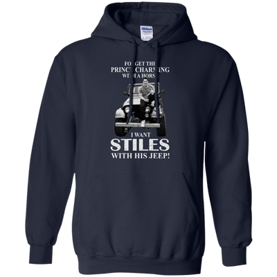 Forget the Prince Charming with a horse I want Stiles with his jeep shirt, hoodie