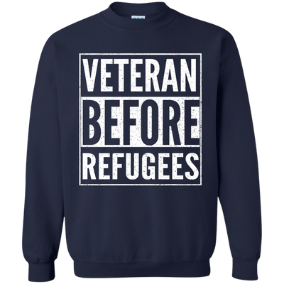 Veterans Before Refugees T-shirt, Tank