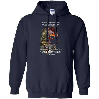 Rose red: The devil whispered in my ear you're not strong shirt, hoodie