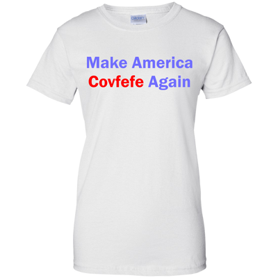 Make America Covfefe Again T-shirt - White shirt