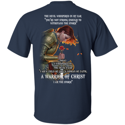 Back side Rose Red: The devil whispered in my ear shirt, hoodie