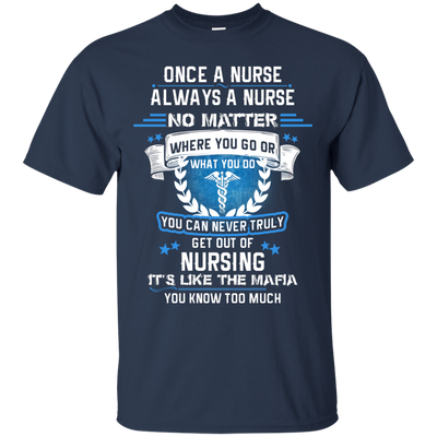 One a nurse always a nurse no matter where you go shirt, hoodie, tank