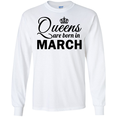 Queens are born in March Shirt, Hoodie, Tank