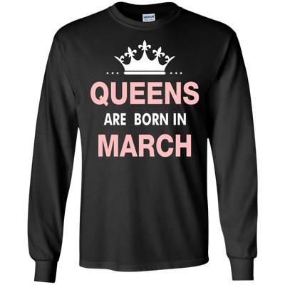 Queens are born in March Shirt, Hoodie, Tank