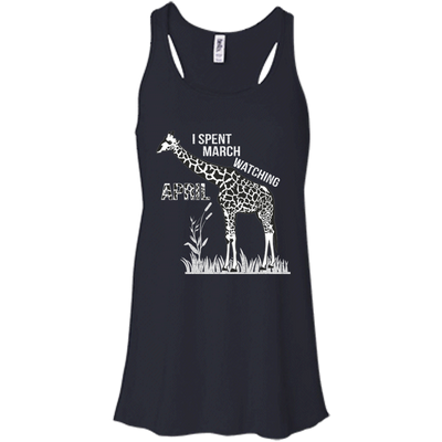 Giraffe: I Spent March Watching April shirt, sweater, tank