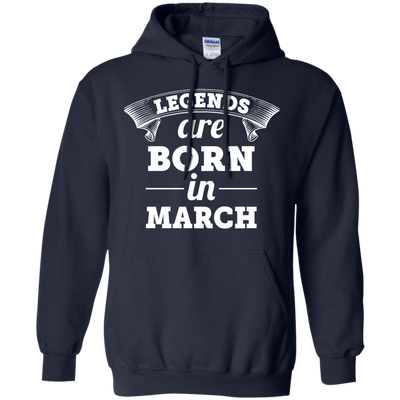 Legends are born in March Shirt, Hoodie, Tan