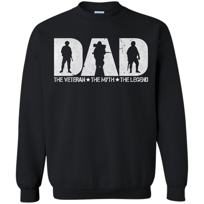 Veteran DAD: The Veteran The Myth The Legend shirt