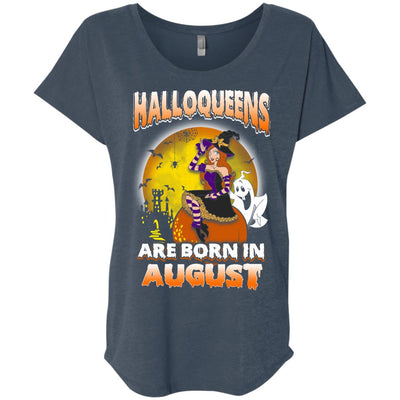 Halloqueens are born in August shirt, hoodie, tank