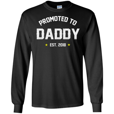 Promoted To Daddy 2018 t-shirt, tank, hoodie
