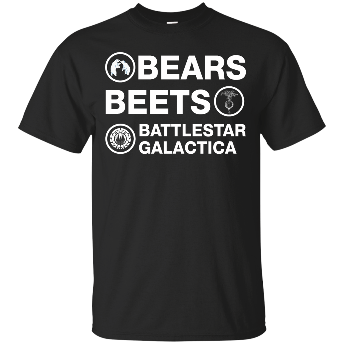 Bears Beets Battlestar Galactica shirt, sweater, tank - ifrogtees