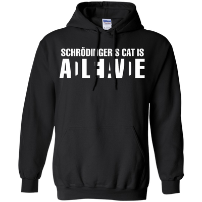 Schrodinger's Cat Is ALIVE shirt, tank, racerback