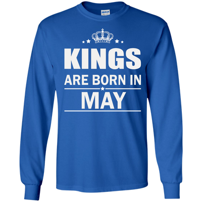 Kings are born in May Shirt, Hoodie, Tank