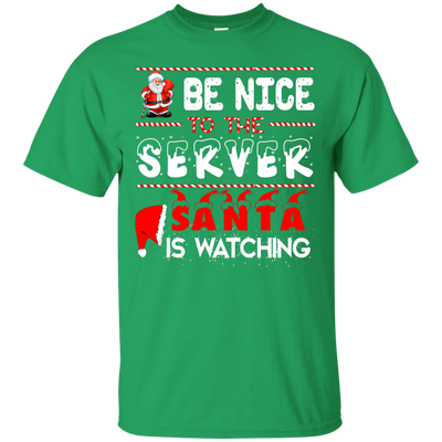 Be Nice To The Server Shirt, Hoodie, Tank - ifrogtees