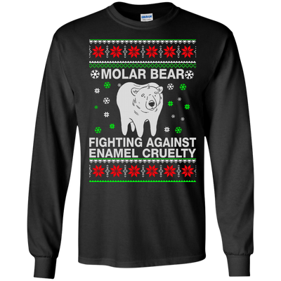 Molar Bear Fighting Against Enamel Cruelty Sweater, Shirt, Hoodie