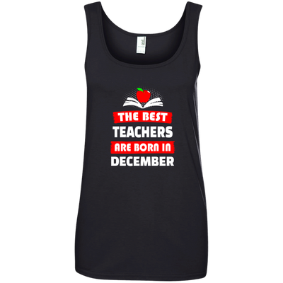 The best teachers are born in December shirt, tank, hoodie