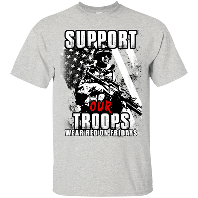 Red shirt Friday: Support Our Troops Shirt, Hoodie, Tank