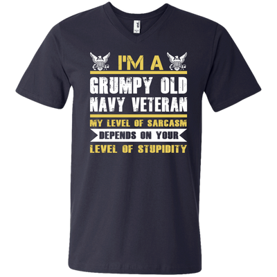I'm A Grumpy Old Navy Veteran shirt, tank, sweater
