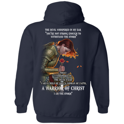 Back side Rose Red: The devil whispered in my ear shirt, hoodie