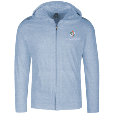 March for Science on Earth Day embroidered zip hoodies