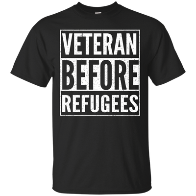 Veterans Before Refugees T-shirt, Tank