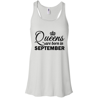Queens are born in September Shirt, Hoodie, Tank