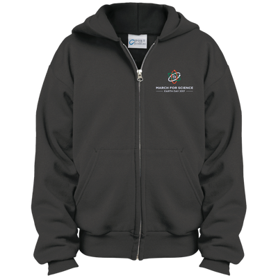 March for Science on Earth Day embroidered zip hoodies