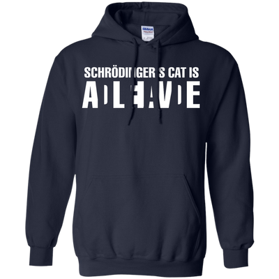 Schrodinger's Cat Is ALIVE shirt, tank, racerback
