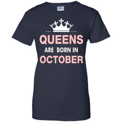 Queens are born in October Shirt, Hoodie, Tank