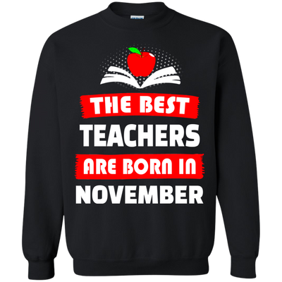 The best teachers are born in November shirt, tank, hoodie
