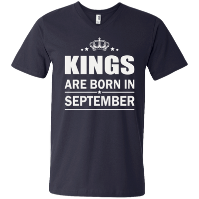 Kings are born in September Shirt, Hoodie, Tank