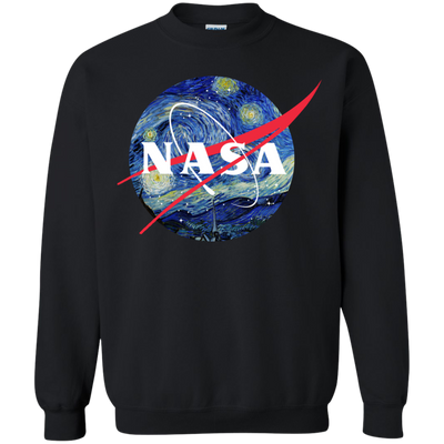 Van Gogh Starry Night NASA Shirt, Hoodie, Tank