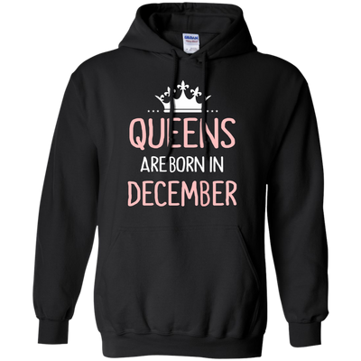 Queens are Born in December Shirt, Hoodie, Tank Top