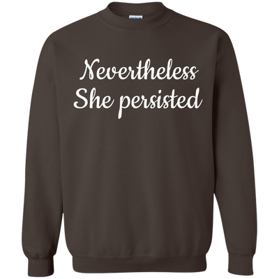 Nevertheless, She Persisted t-shirt, hoodie, tank