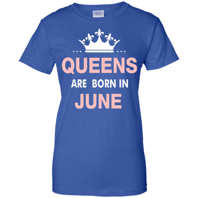 Queens are born in June Shirt, Hoodie, Tank