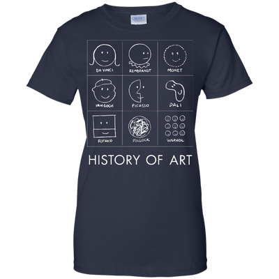 History of Art shirt, sweater, tank