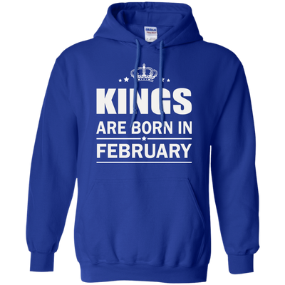 Kings are born in February Shirt, Hoodie, Tank
